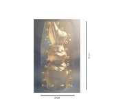 Moule lapin assis 620 x 260 mm