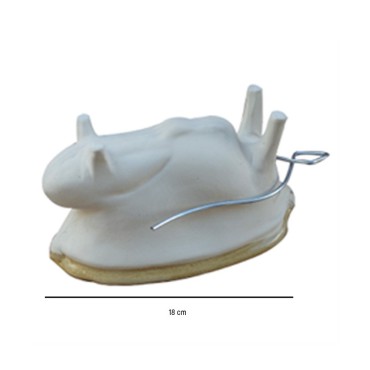 Moule lapin en terre cuite 180 mm