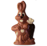 Moule lapin avec carotte 185 mm par 2