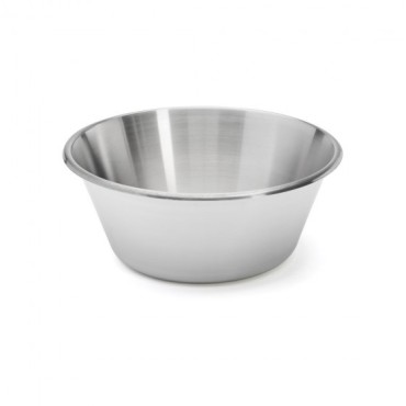 Bassine inox fond plat