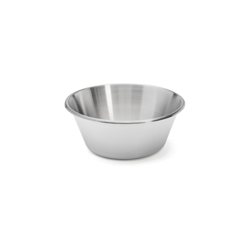 Bassine inox fond plat