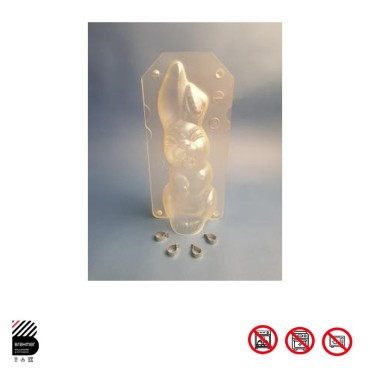 Moule lapin rieur 465 mm