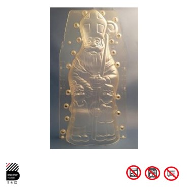 Moule St Nicolas avec enfants 650 x 270 mm