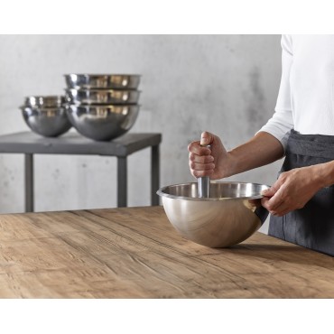 Bassine demi-sphérique inox