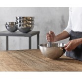 Bassine demi-sphérique inox