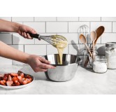 Bassine inox fond plat