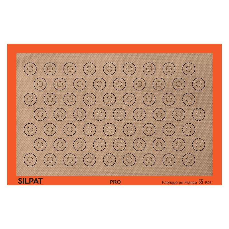 Silpat macarons