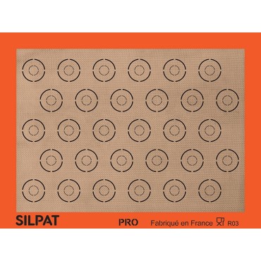 Silpat macarons