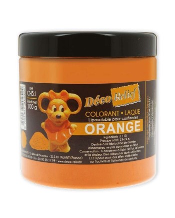Colorant alimentaire liposoluble orange 100g