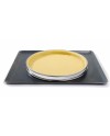 Cercle à tarte inox bords roulés Ht 20 mm