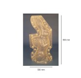 Moule plexi lapin avec hotte 620 mm